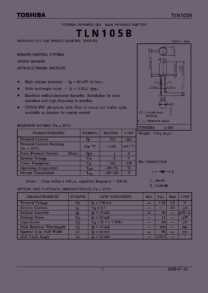 TLN105B_922647.PDF Datasheet