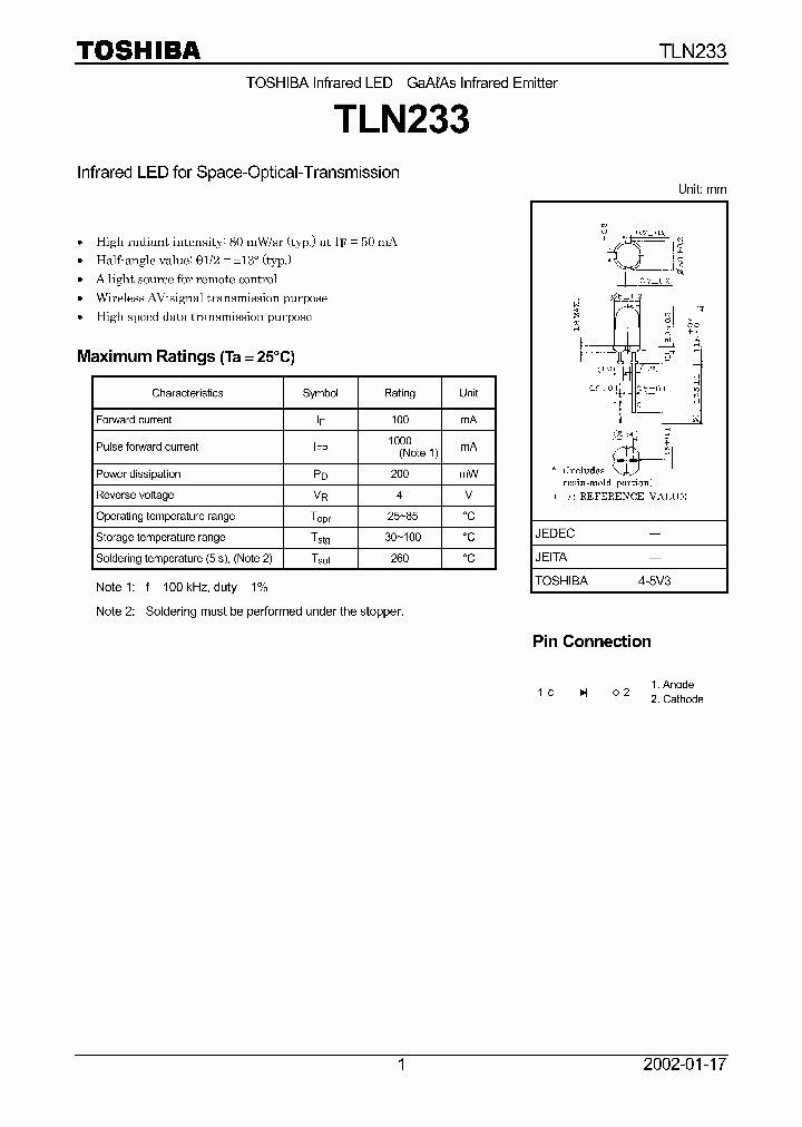 TLN233_952189.PDF Datasheet