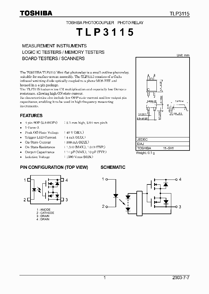 TLP3115_846875.PDF Datasheet