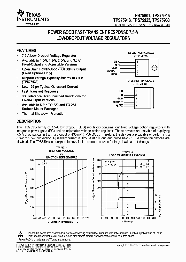 TPS75901KTTR_924333.PDF Datasheet