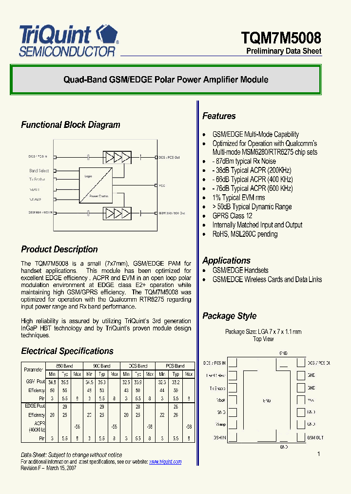 TQM7M5008_941505.PDF Datasheet