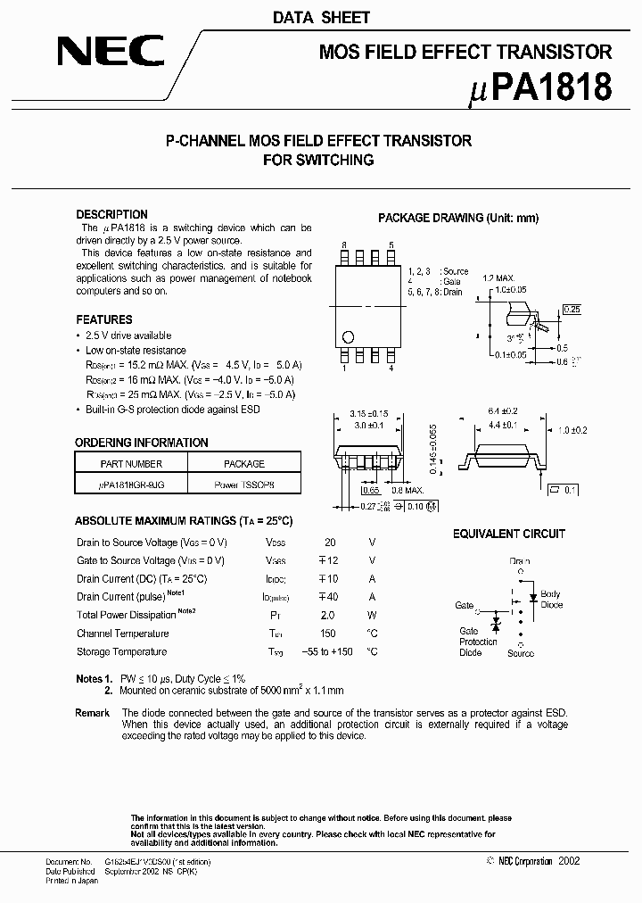 UPA1818_1013476.PDF Datasheet