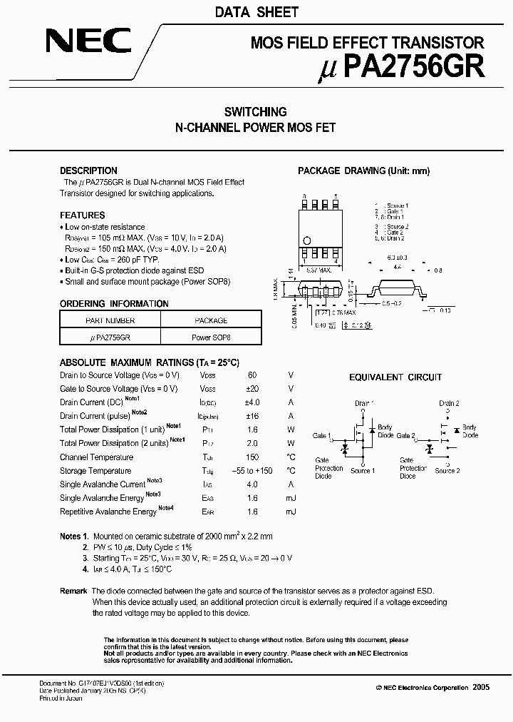 UPA2756GR_950317.PDF Datasheet
