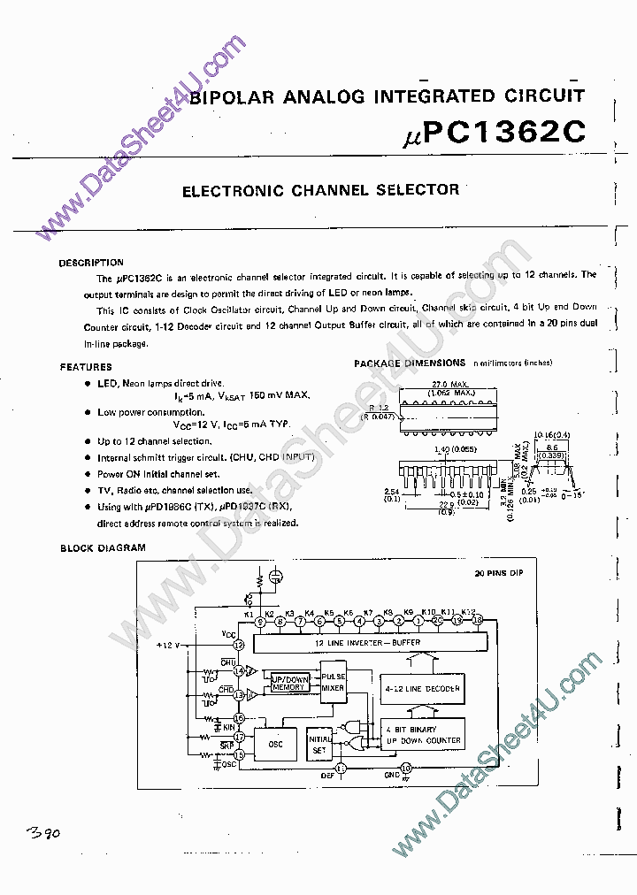 UPC1362C_923470.PDF Datasheet