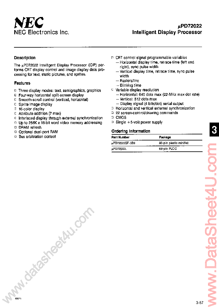 UPD72022_1015762.PDF Datasheet