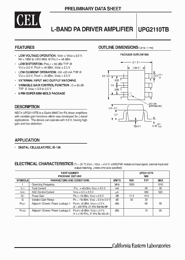 UPG2110TB_1020996.PDF Datasheet