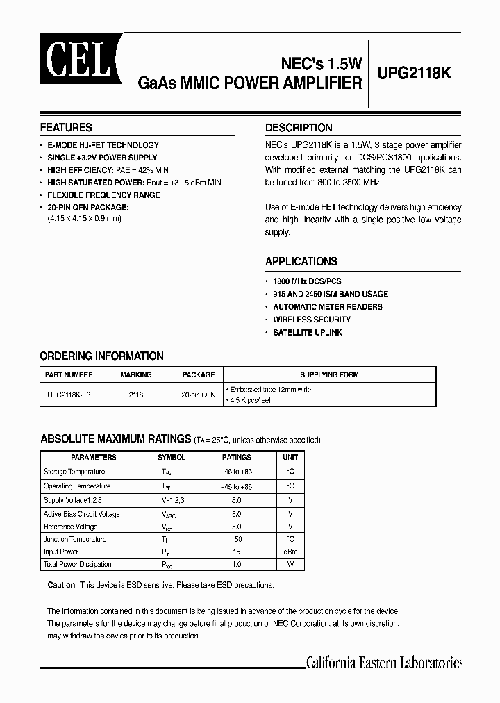 UPG2118K_1020998.PDF Datasheet