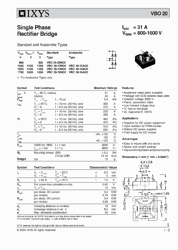 VBO20-08NO2_1021917.PDF Datasheet