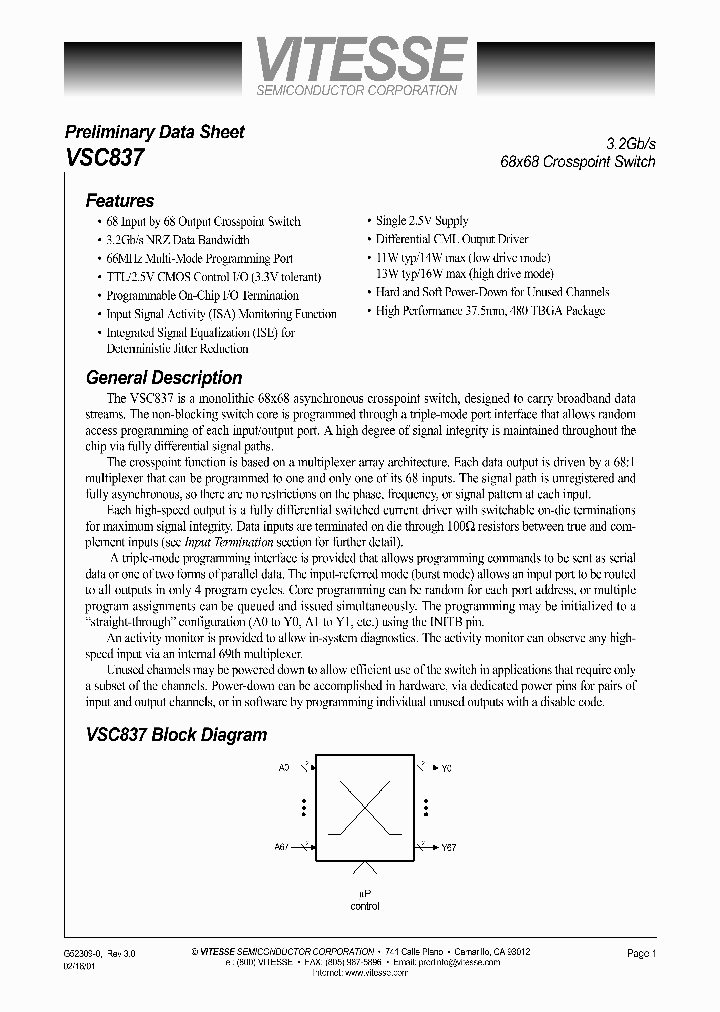 VSC837_1014381.PDF Datasheet
