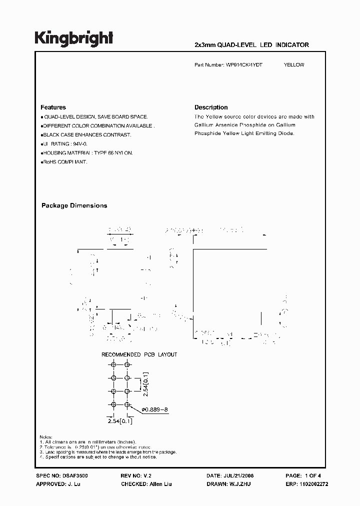 WP914CK4YDT_868853.PDF Datasheet