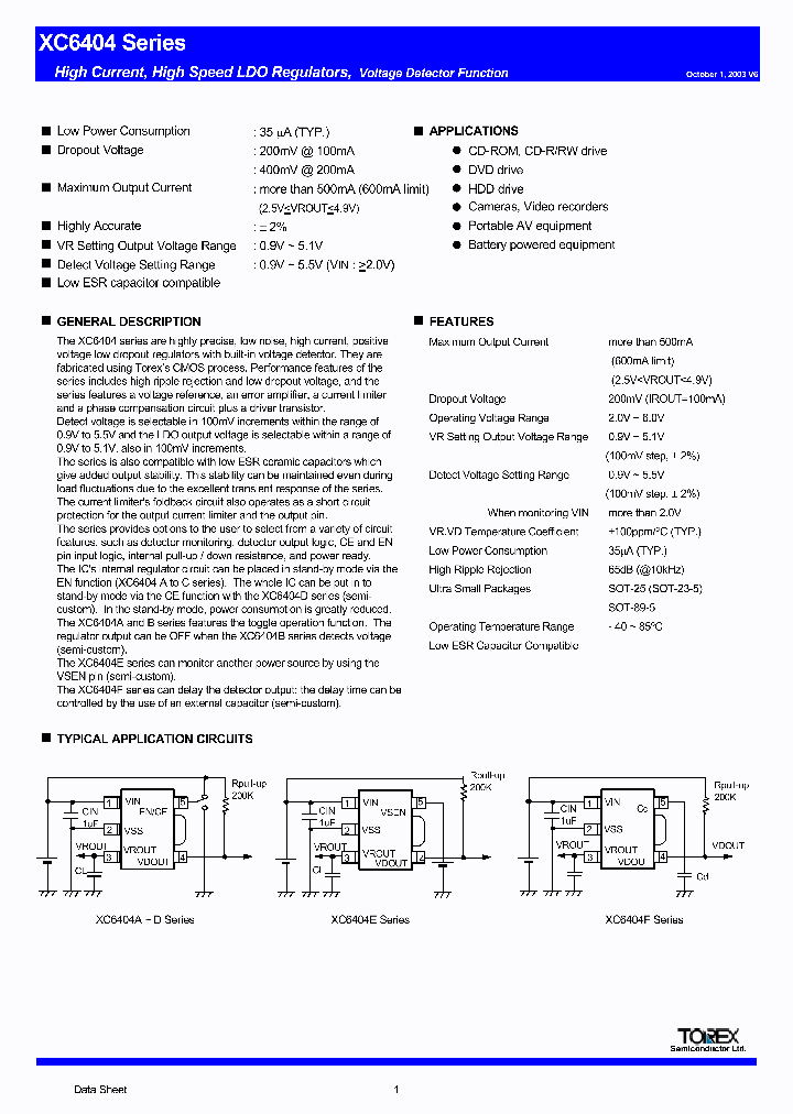 XC6404_937704.PDF Datasheet