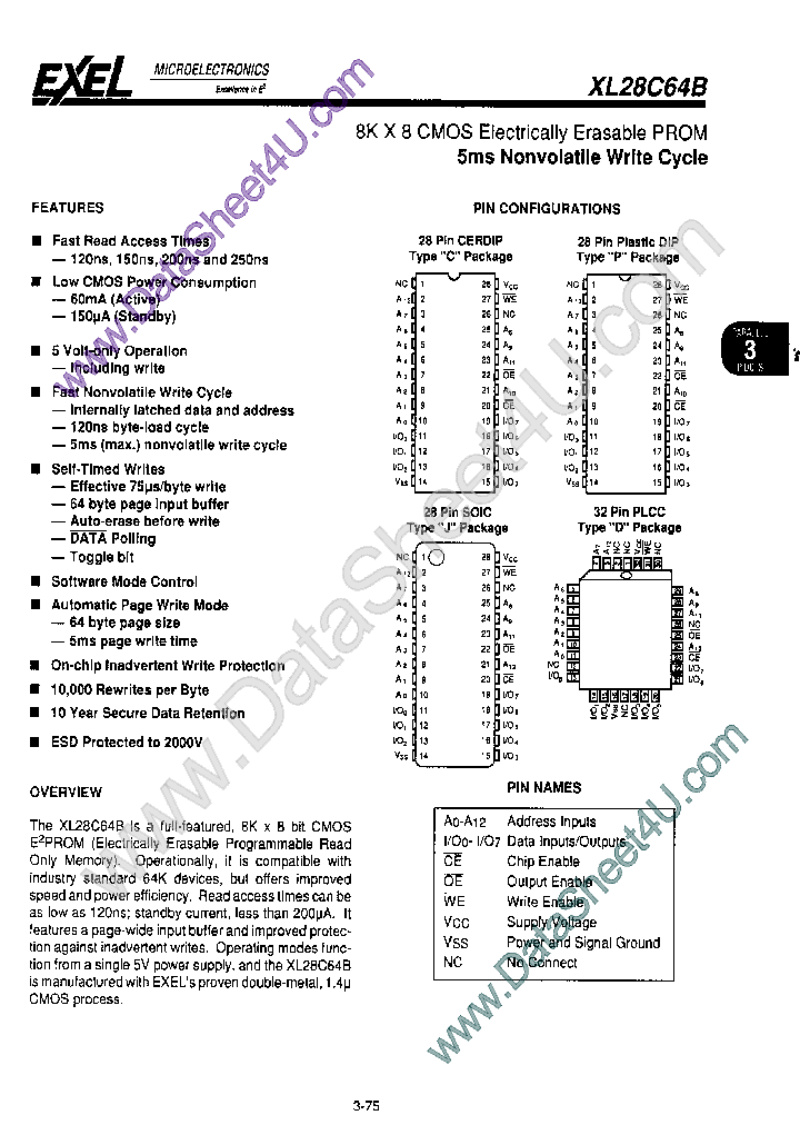 XL28C64B_904086.PDF Datasheet