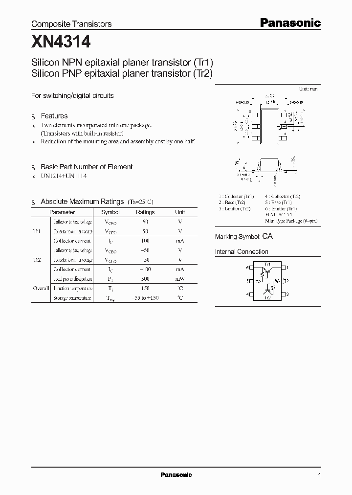 XN04314_1017195.PDF Datasheet