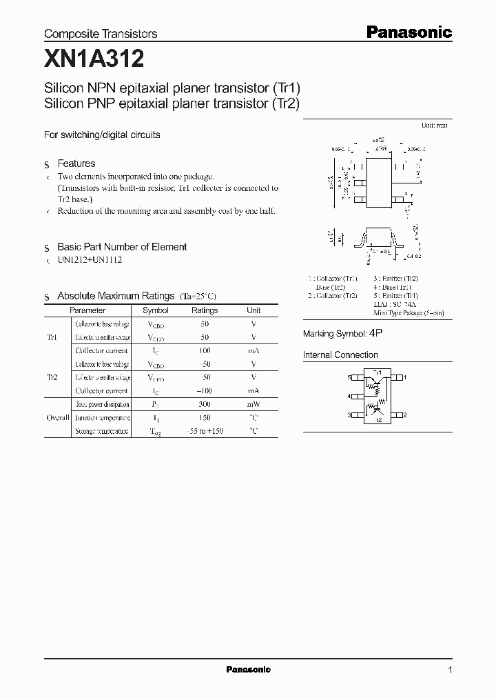 XN1A312_1008306.PDF Datasheet