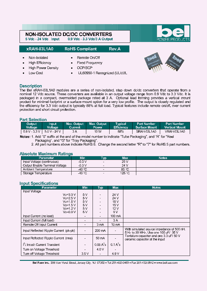 XRAH-03L1A0_1015346.PDF Datasheet