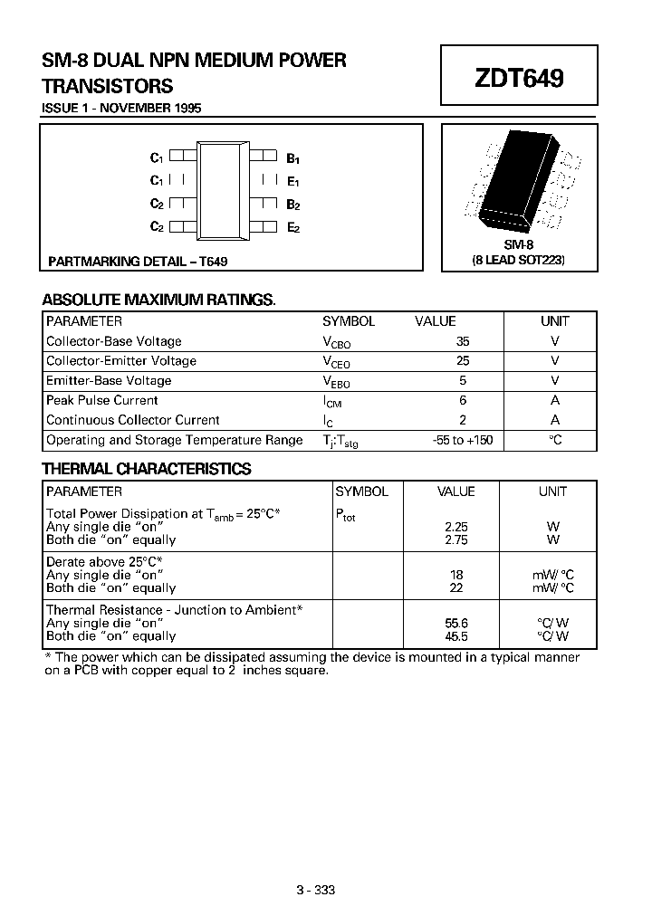 ZDT649_837648.PDF Datasheet