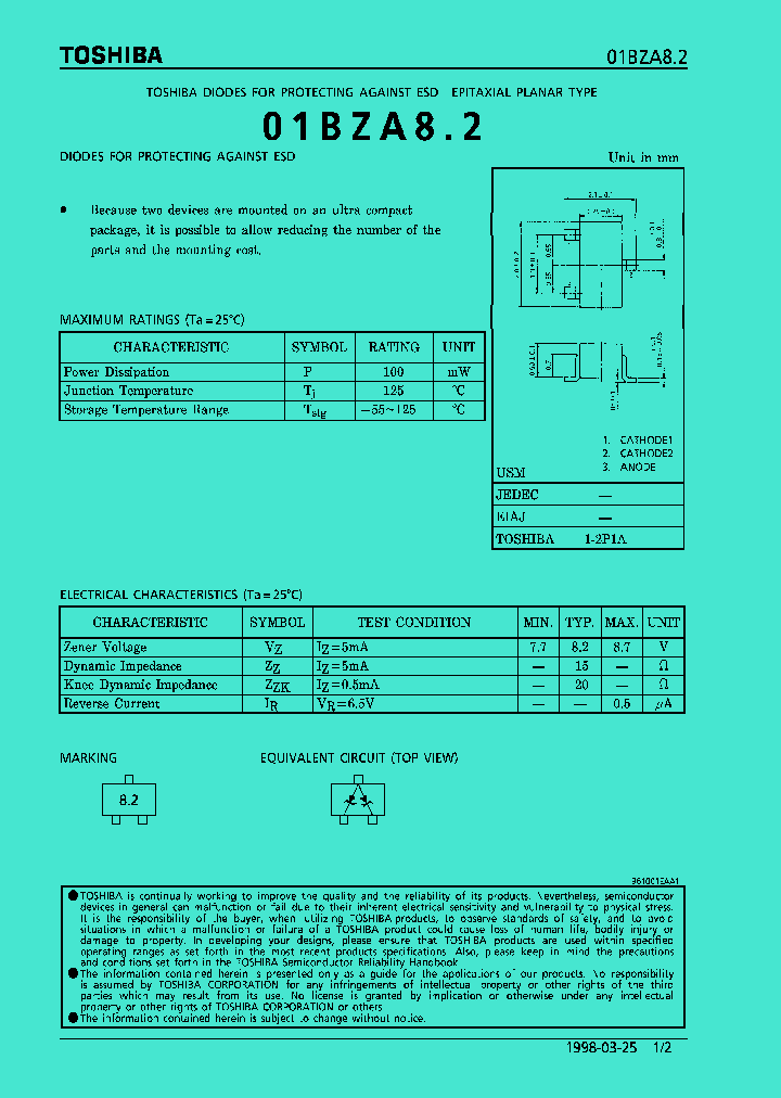 01BZA82_1190014.PDF Datasheet