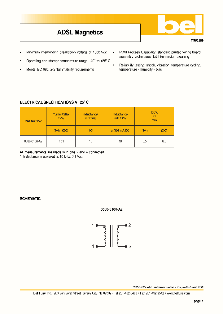 0560-6100-A2_1190094.PDF Datasheet