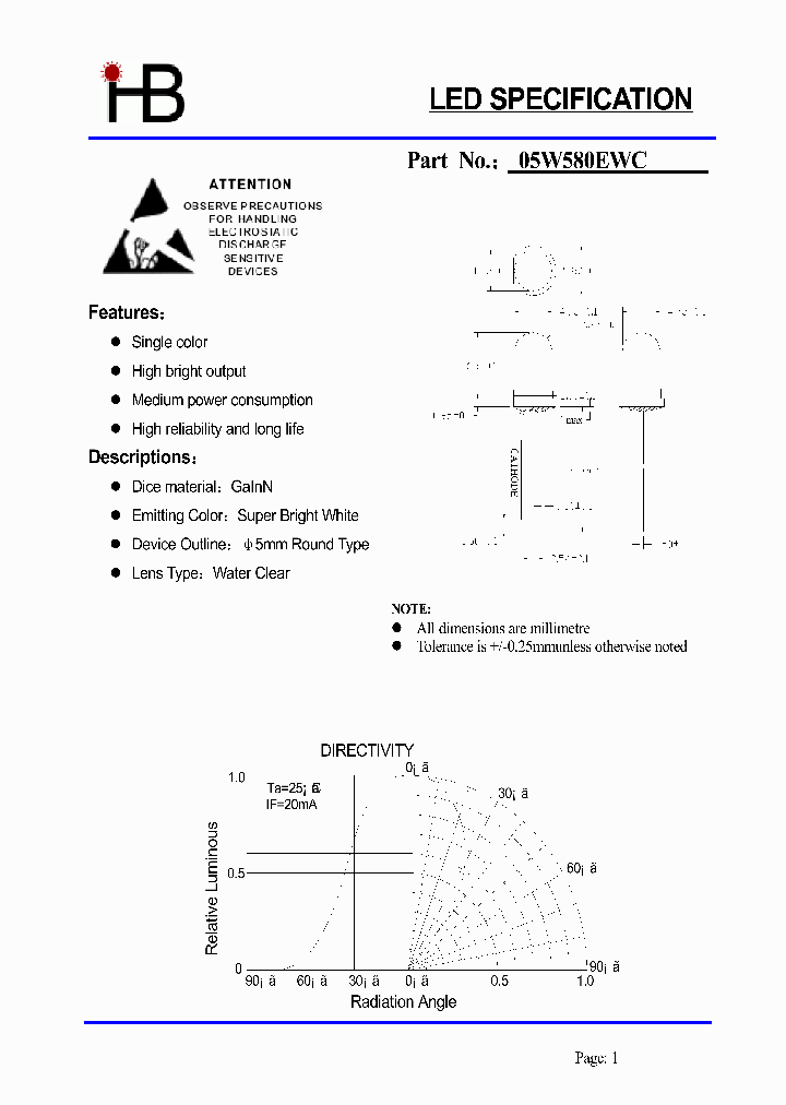 05W580EWC_1190114.PDF Datasheet
