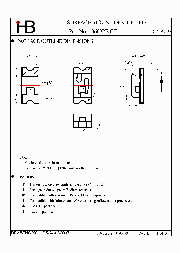 0603KRCT_1190118.PDF Datasheet