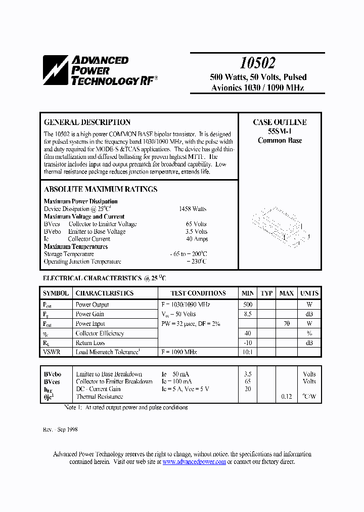 10502_1190540.PDF Datasheet