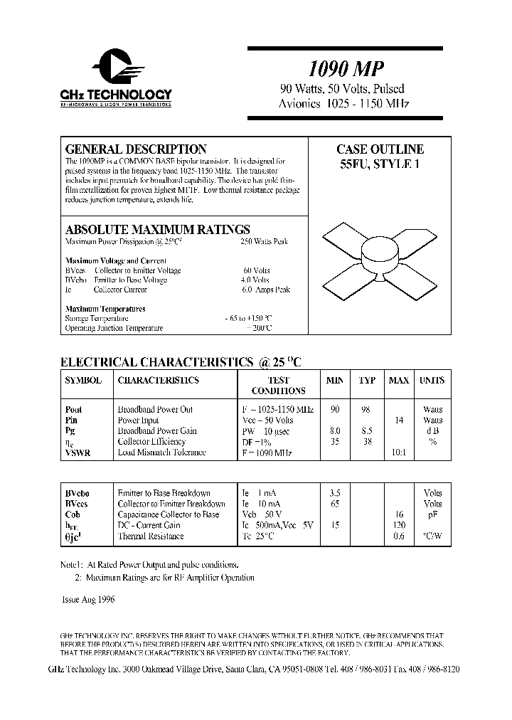 1090MP_1190554.PDF Datasheet