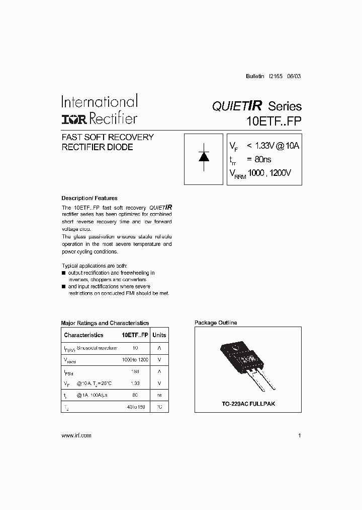 10ETF12FP_1190624.PDF Datasheet