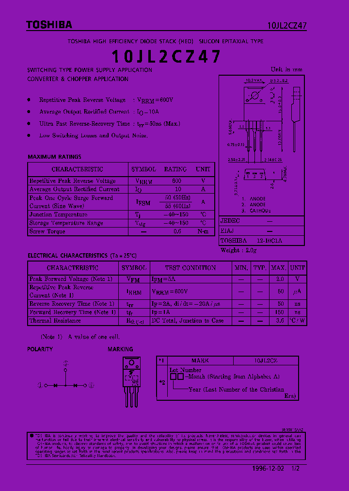 10JL2CZ47_1190650.PDF Datasheet