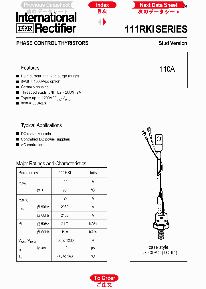112RKI40_1108608.PDF Datasheet