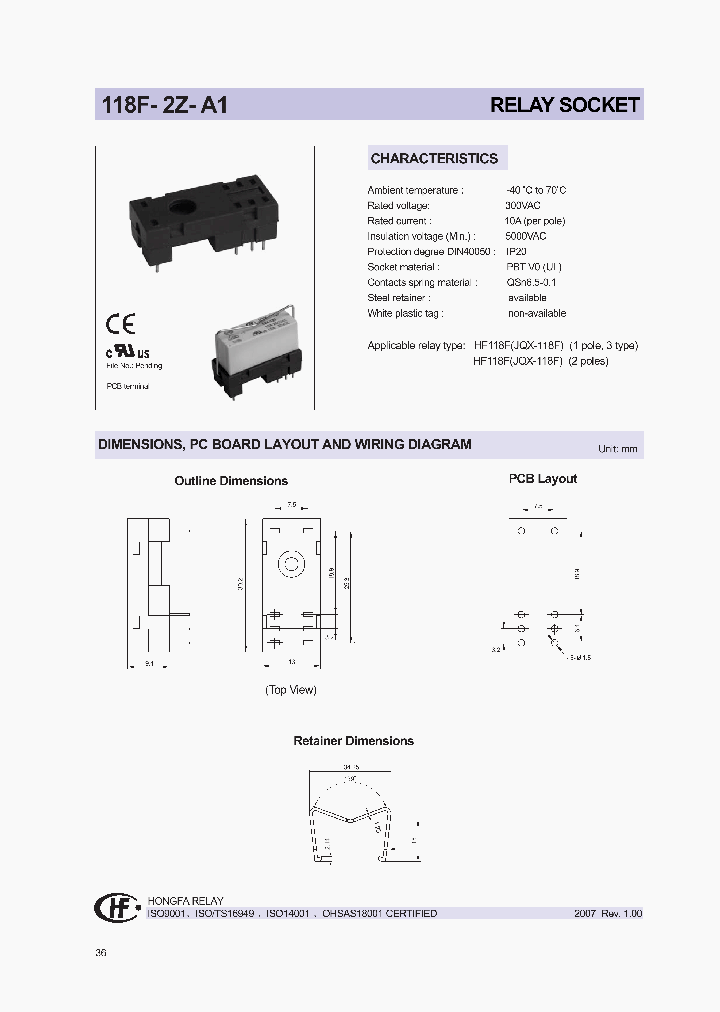 118F-2Z-A1_1190709.PDF Datasheet