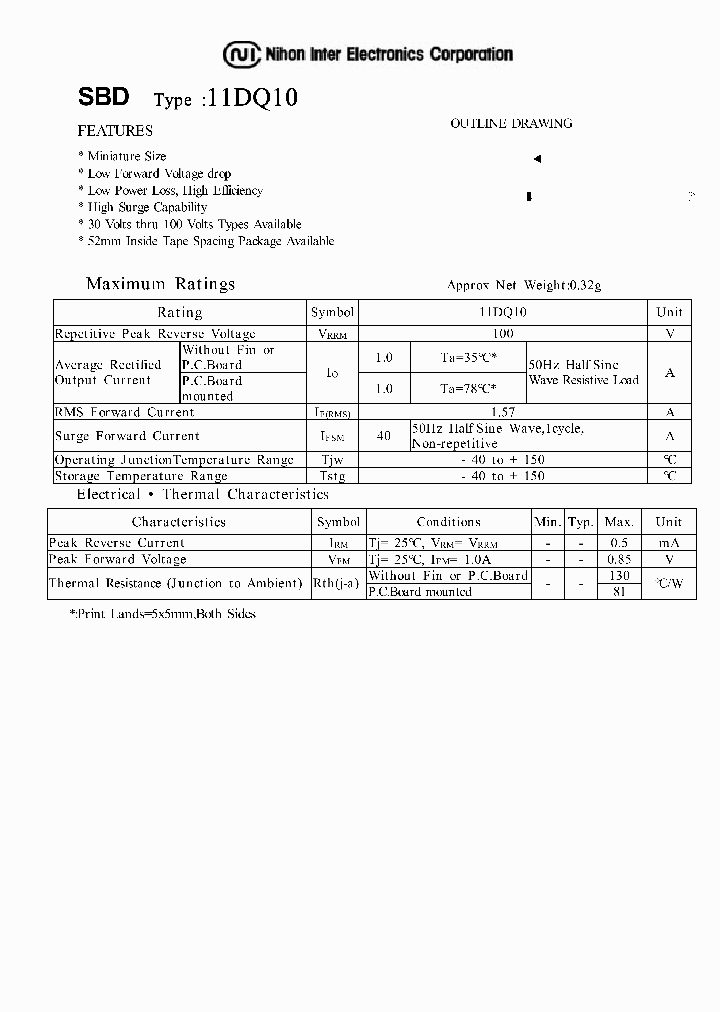 11DQ10_1190719.PDF Datasheet