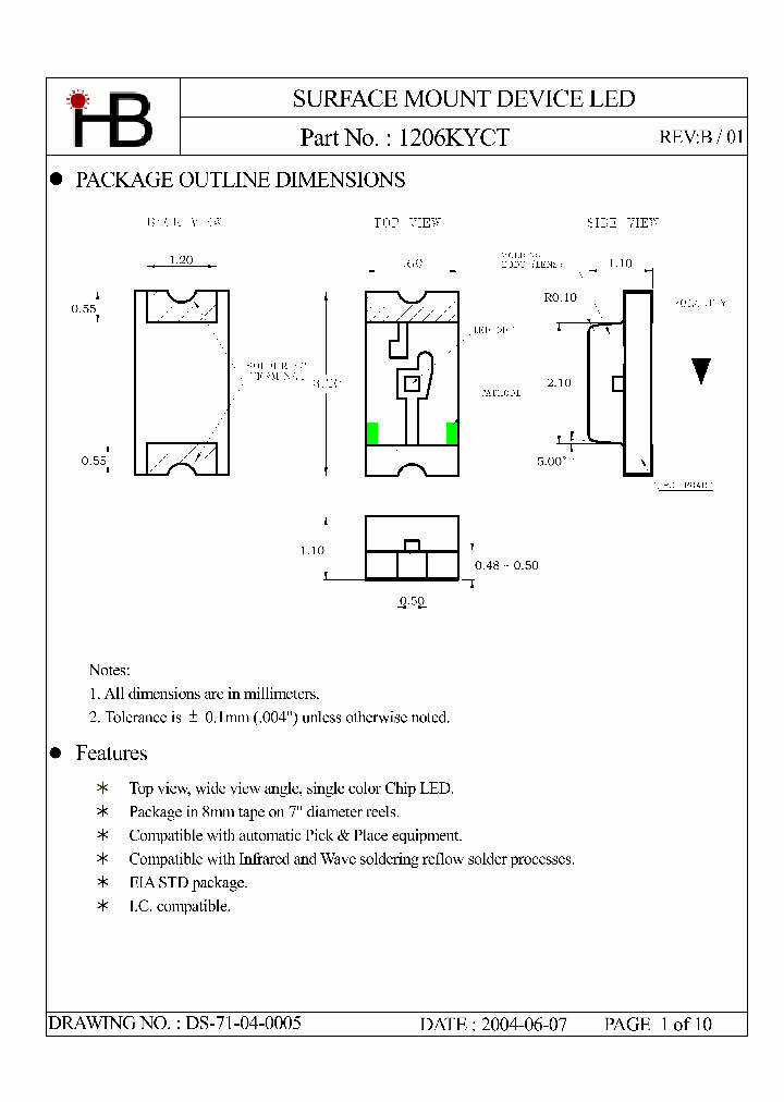 1206KYCT_1190734.PDF Datasheet