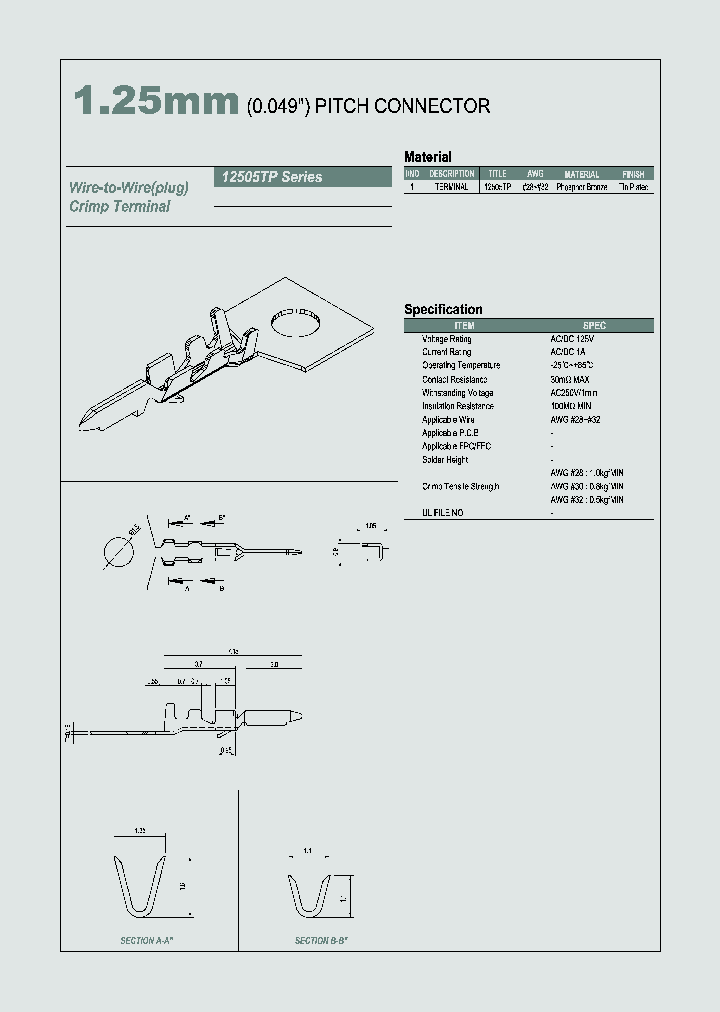 12505TP_1169290.PDF Datasheet