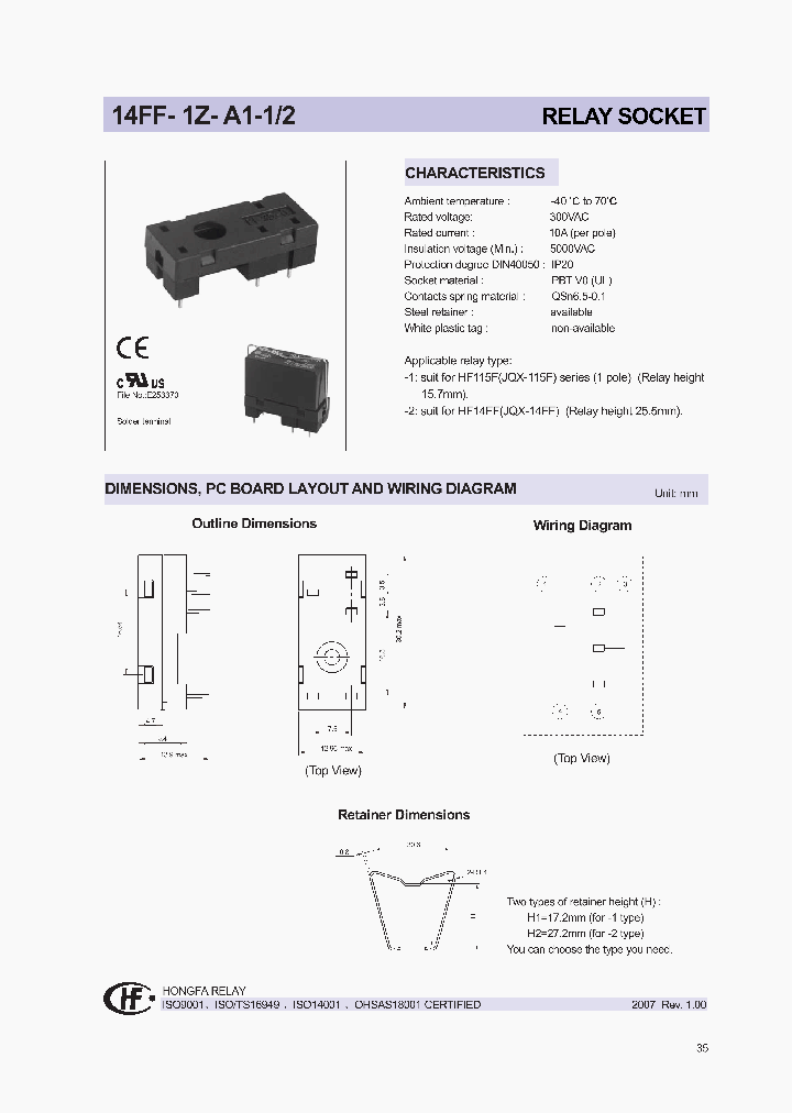 14FF-1Z-A1_1190906.PDF Datasheet