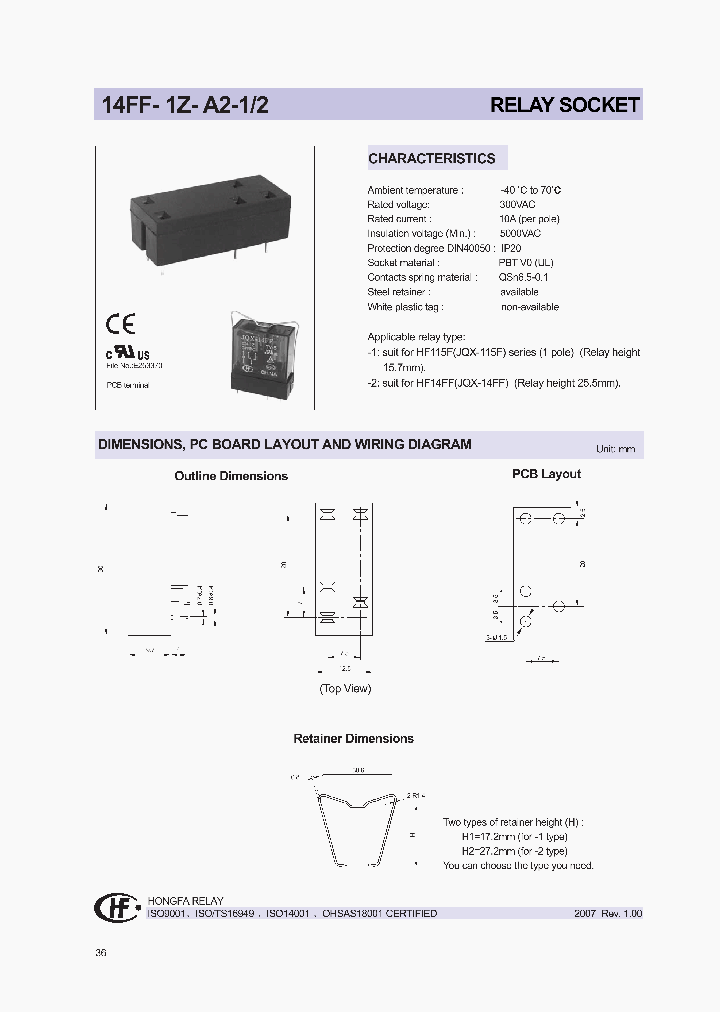 14FF-1Z-A2_1190907.PDF Datasheet