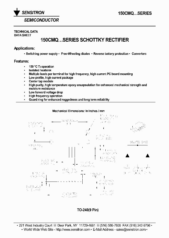 150CMQ045_1190958.PDF Datasheet