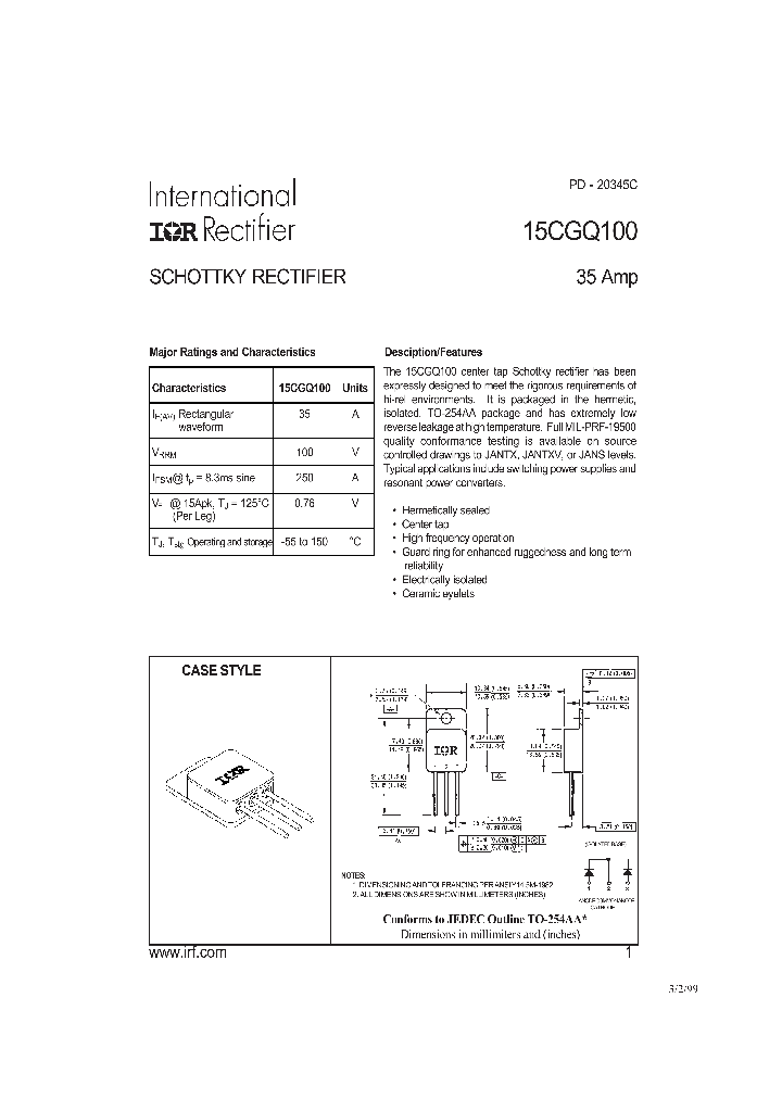 15CGQ100_1191072.PDF Datasheet