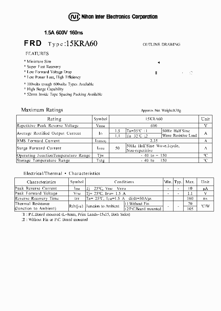 15KRA60_1191099.PDF Datasheet