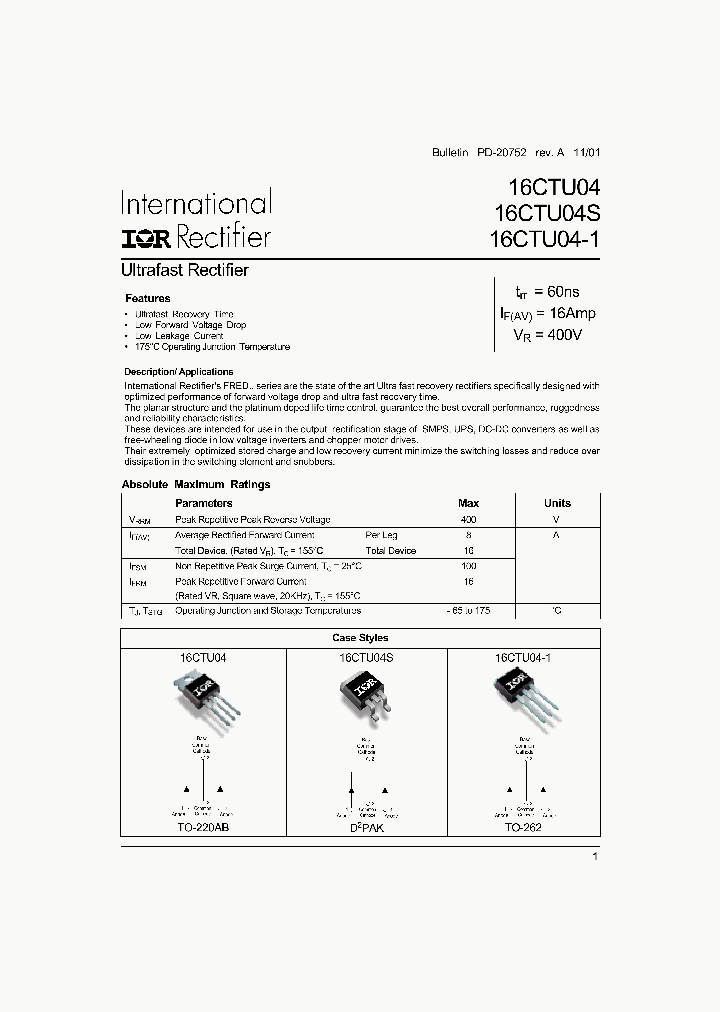 16CTU04_1026998.PDF Datasheet