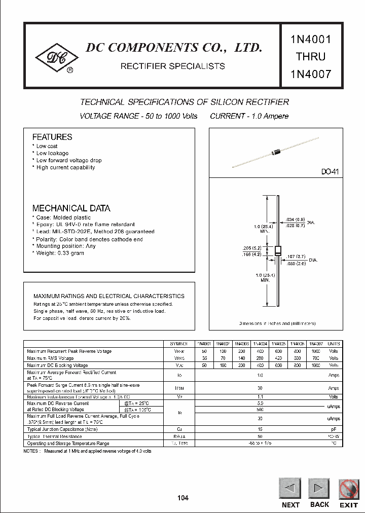 1N4001_1125987.PDF Datasheet