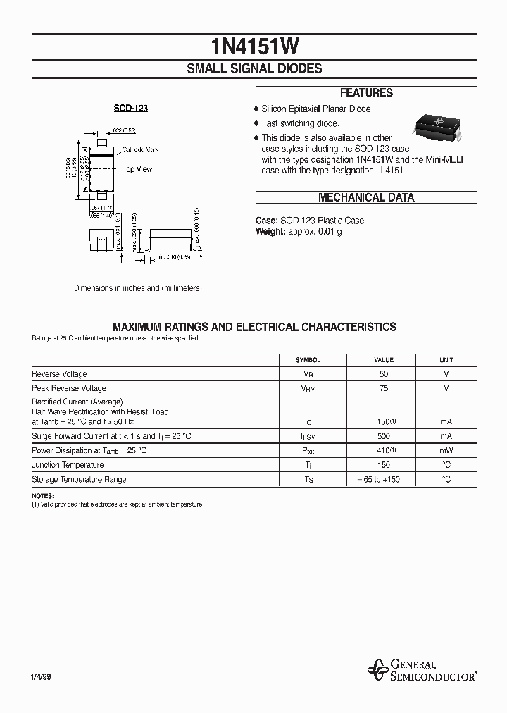 1N4151W_1191759.PDF Datasheet