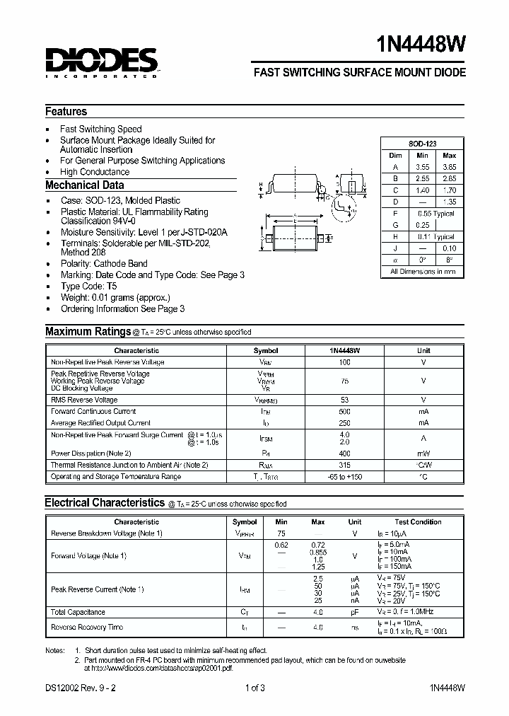 1N4448W-7_1191797.PDF Datasheet