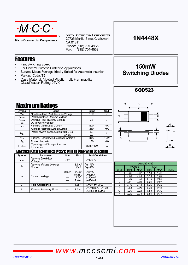 1N4448X_1191805.PDF Datasheet