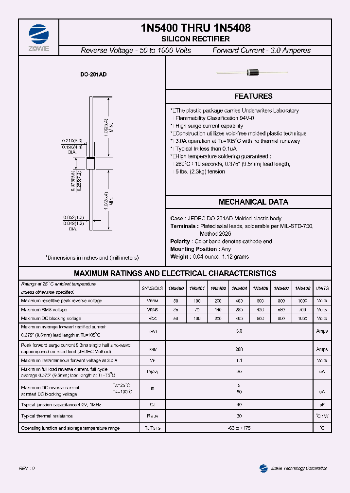 1N5408_1192069.PDF Datasheet