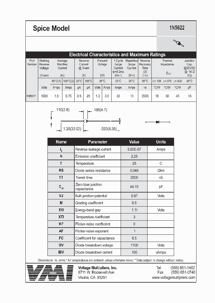 1N5622_1192107.PDF Datasheet
