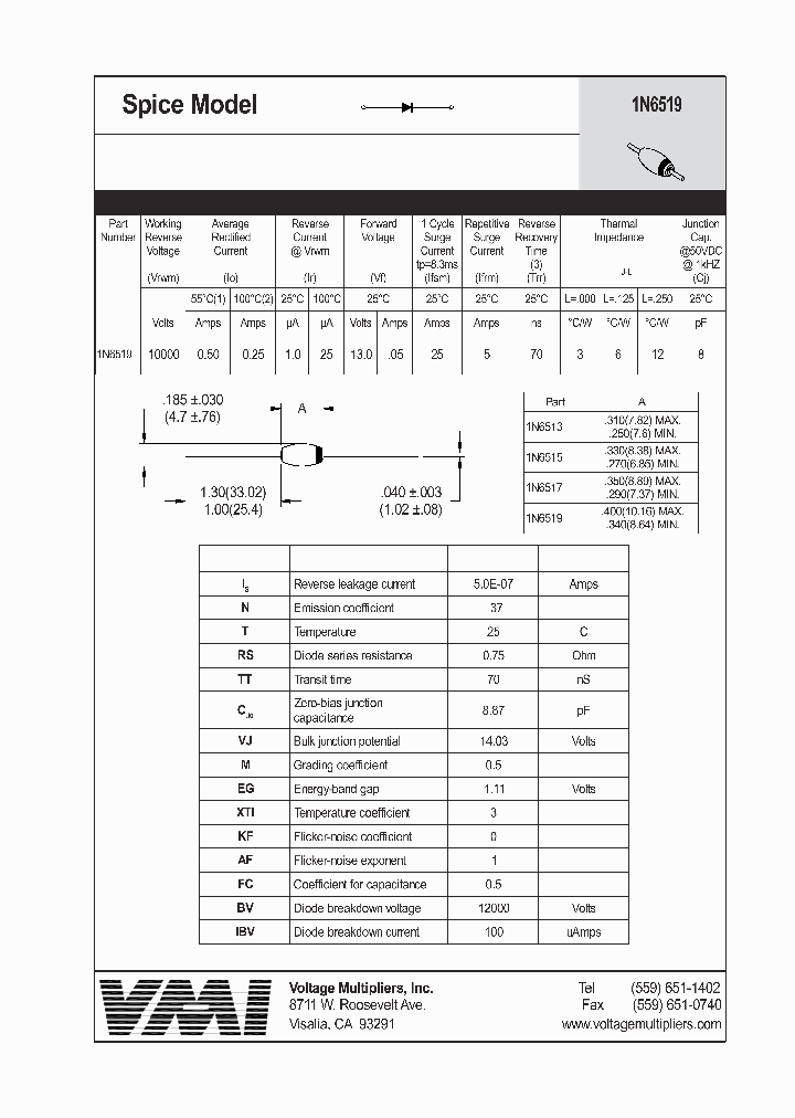 1N6519_1192327.PDF Datasheet