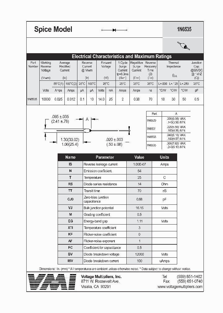 1N6535_1192335.PDF Datasheet