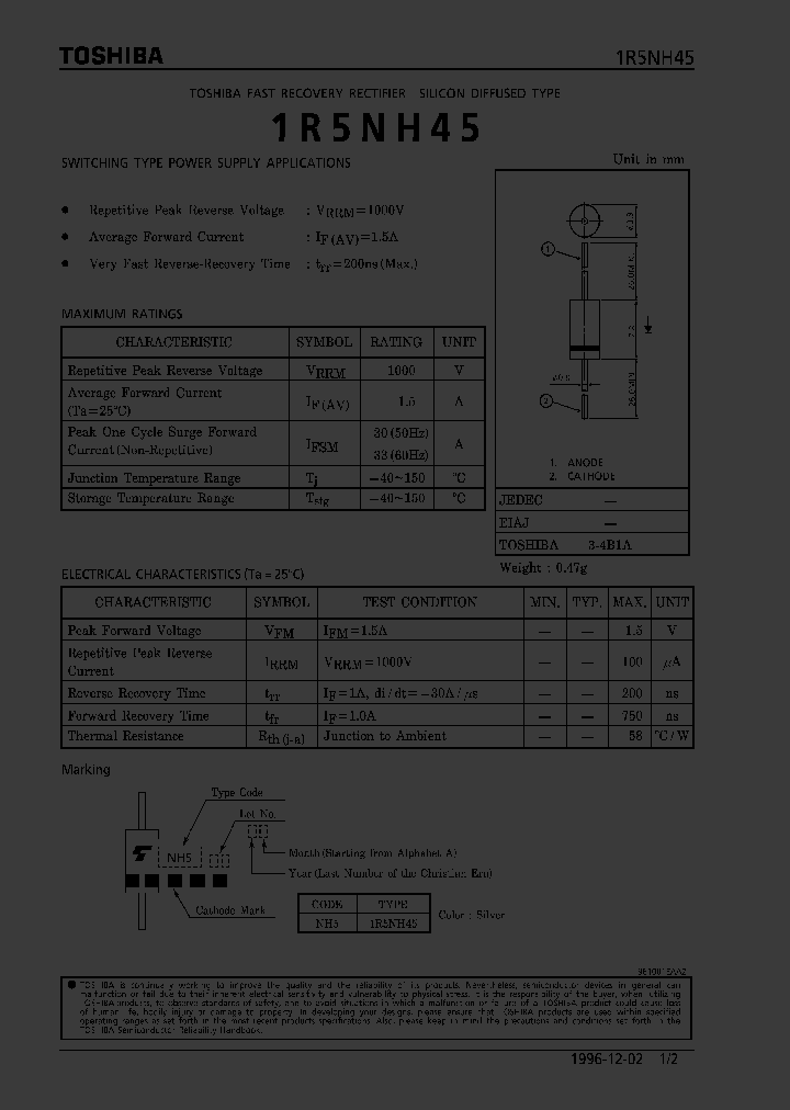 1R5NH45_1192490.PDF Datasheet