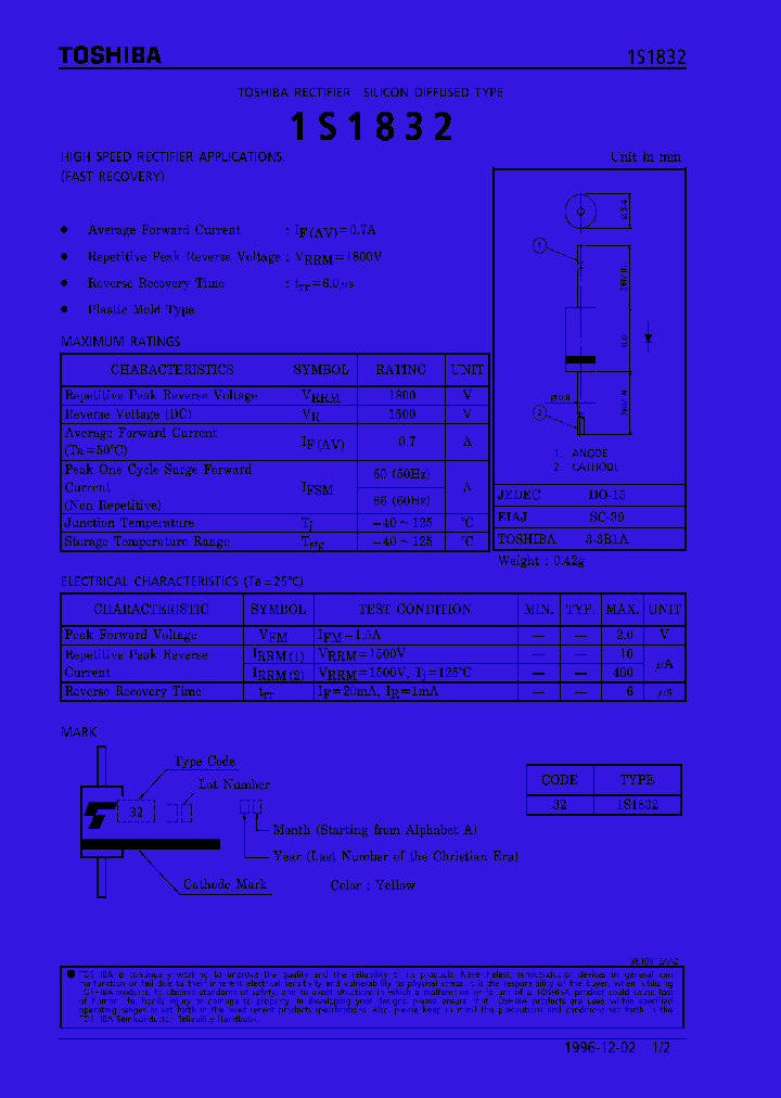 1S1832_1192496.PDF Datasheet