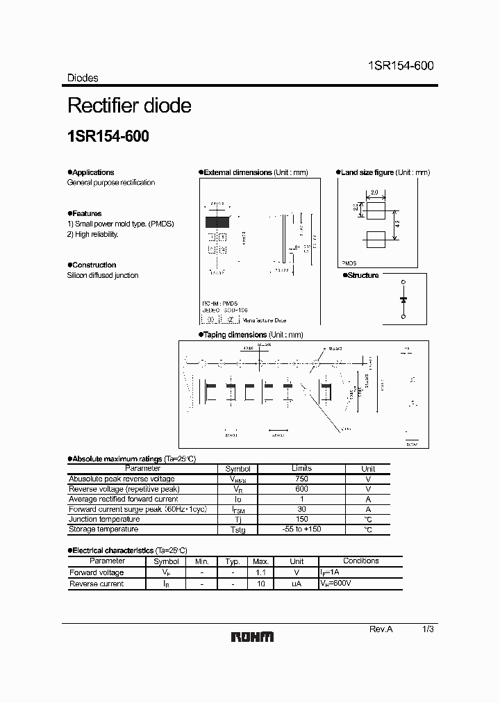 1SR154-600_1192579.PDF Datasheet